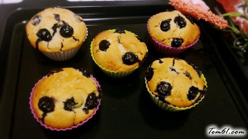 【蓝莓蜂蜜马芬】