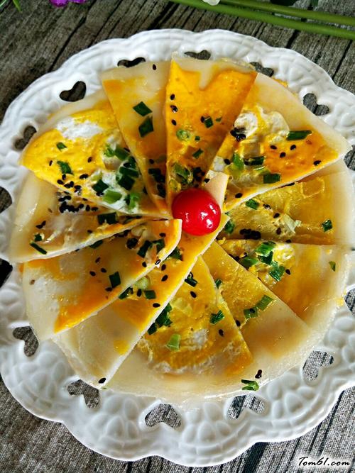 【鸡蛋葱花饼】