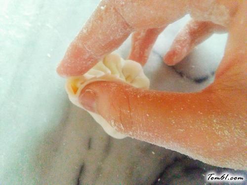 【卷心菜素馅蒸饺子】