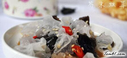 芥末双耳，吃出初恋味道的健康家常菜