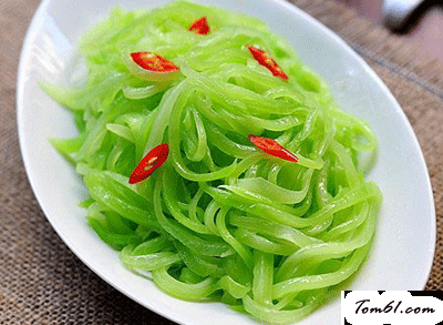 清炒莴笋，素食者的最爱