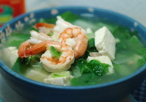 小白菜豆腐汤的3种不同做法