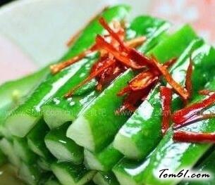 椒香黄瓜条的做法3种