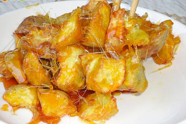 拔丝土豆在做法