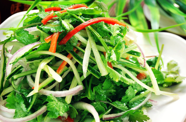 老虎菜的做法