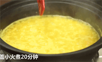 【海鲜烩饭】煮大米
