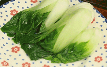 【素面筋扒菜心】捞出菜心