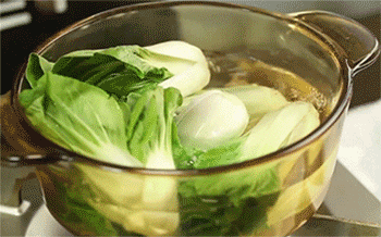 【素面筋扒菜心】煮菜心
