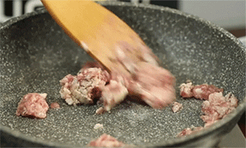 【担担面】炒肉末