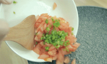 【浇汁青菜小丸子】炒汁