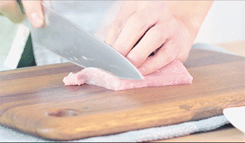 【包菜肉卷】剁肉糜