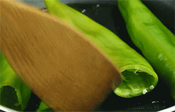 【虎皮尖椒】煎