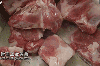 【冬瓜炖排骨】煎排骨