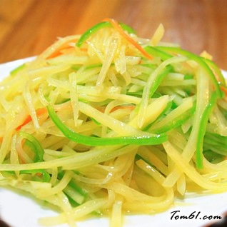 青椒土豆丝的做法