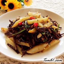 干煸猴腿土豆条的做法