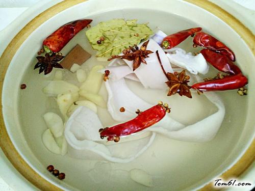 【卤海带】