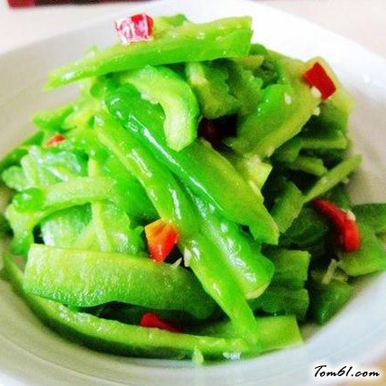 炝拌苦瓜的做法