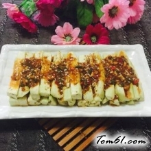 浇汁茄子的做法