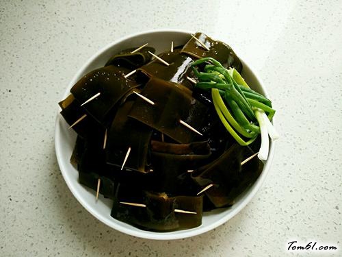 【卤海带】