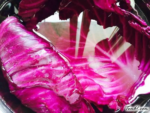 【凉拌紫包菜】