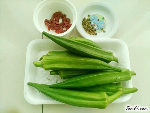 【凉拌麻辣秋葵】