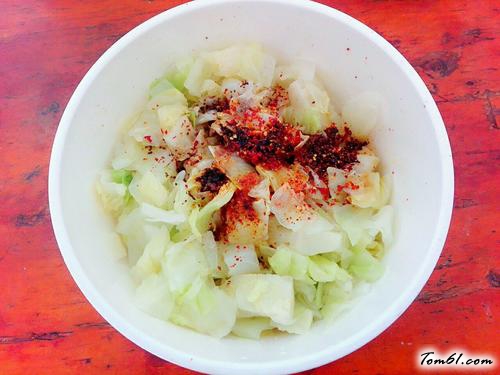 【油泼卷心菜】
