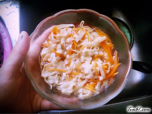 【酸辣凉拌三丝】