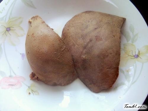 【卤猪肝】