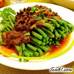 豆豉麻酱豇豆角的做法