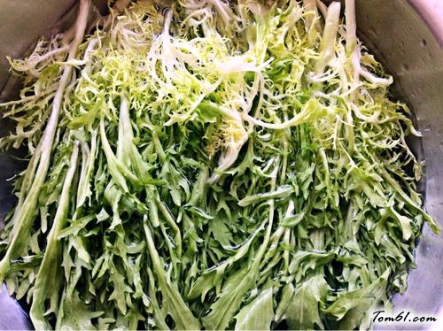 【凉拌苦菊菜】