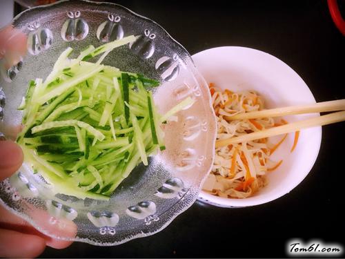 【酸辣凉拌三丝】
