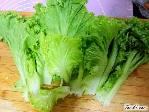 【生菜豆皮卷】