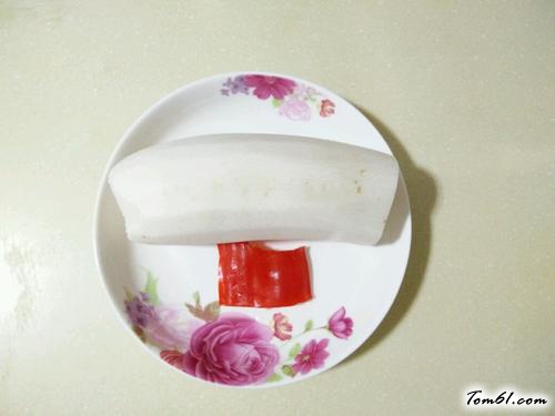 【凉拌白萝卜丝】
