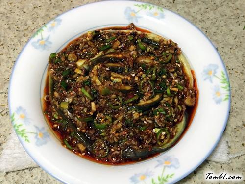 【凉拌手撕茄子】