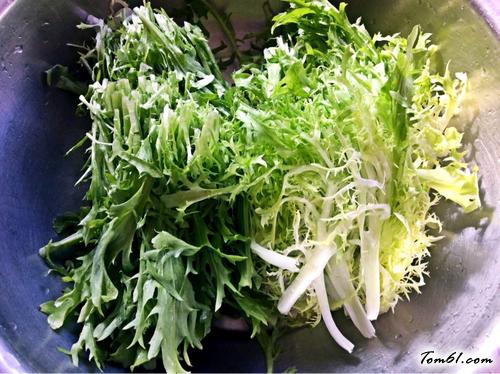 【凉拌苦菊菜】