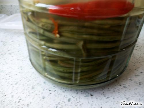【腌酸豆角】