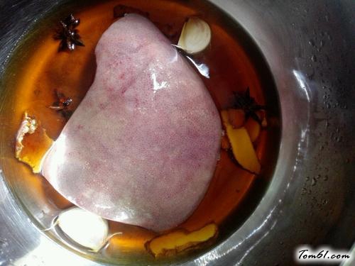 【香卤猪肝】