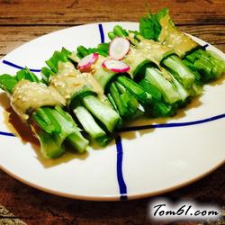 麻酱油麦菜的做法3