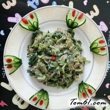 麻酱菠菜的做法