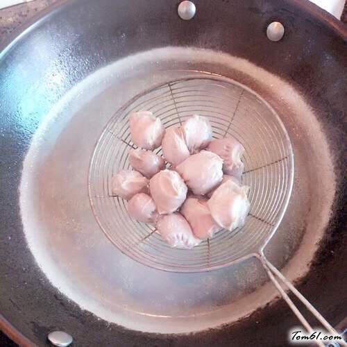 【白灼鸡肾】