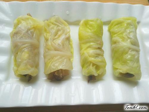 【卷心菜卷腊肉】