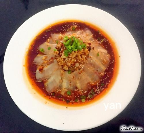 【蒜泥白肉】