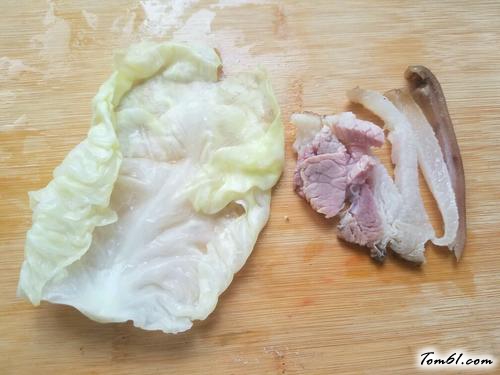 【卷心菜卷腊肉】
