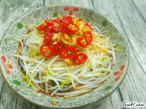 【凉拌绿豆芽】