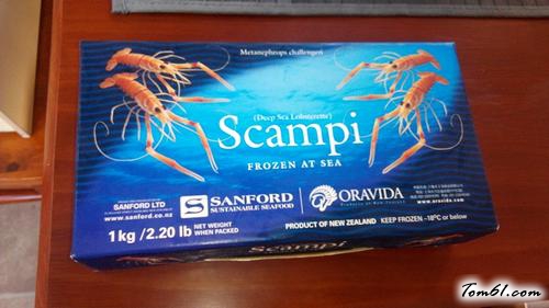 【南极小龙虾刺身】