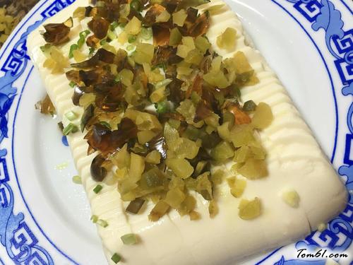 【皮蛋豆腐】