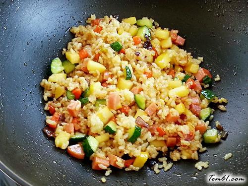 【咖喱苹果炒饭】