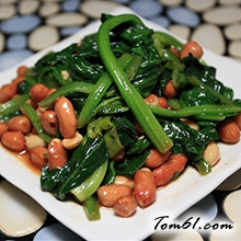 果仁菠菜的做法