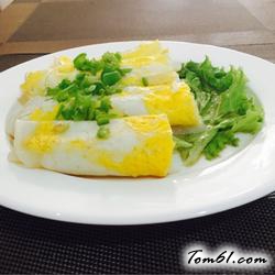 鸡蛋肠粉的做法