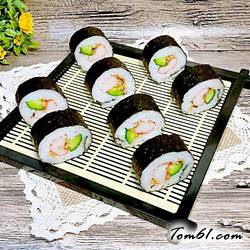 蟹肉棒肉松寿司的做法